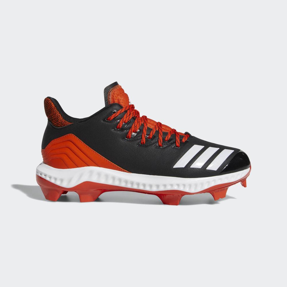 Tenisi Adidas Icon Bounce TPU Barbati Romania - Negrii/Albi/Portocalii AQ0158